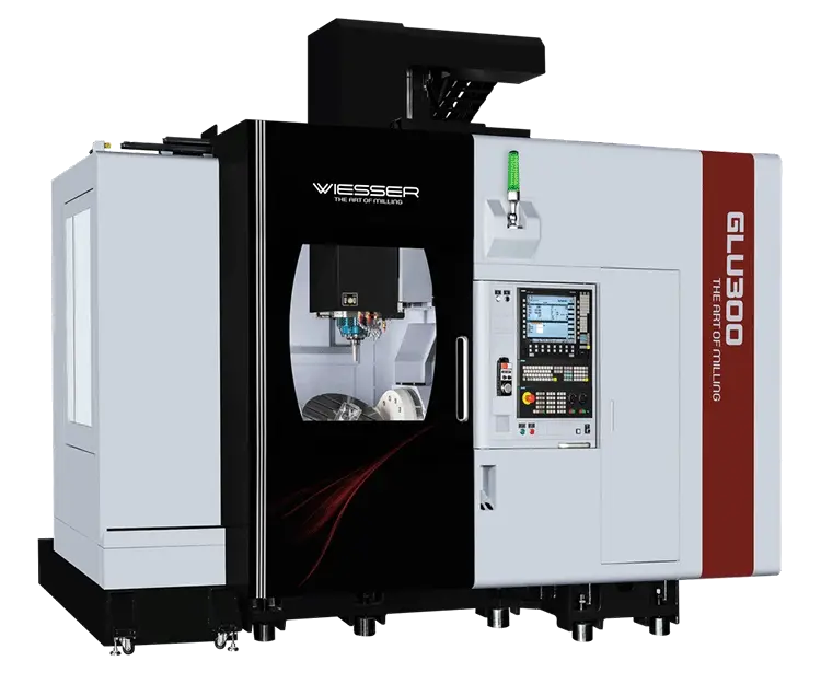 Wiesser GLU300 CNC 5 Axis Machining Center
