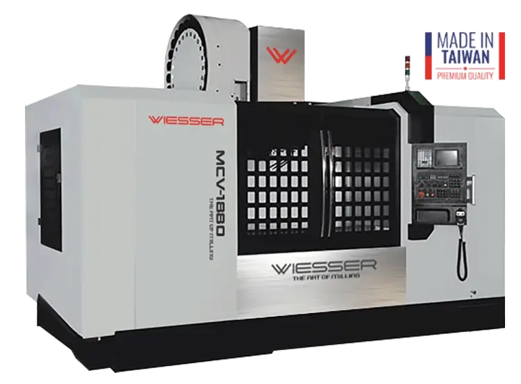 Wiesser MCV-1880 CNC Dik İşleme Merkezi