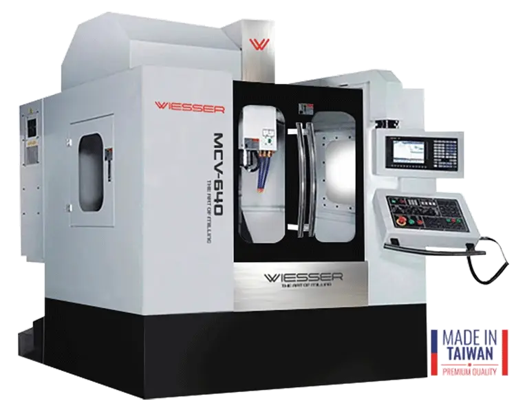 Wiesser MCV-640 CNC Vertical Machining Center