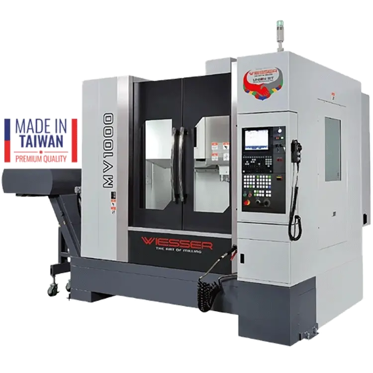 Wiesser MV1000P CNC Dik İşleme Merkezi