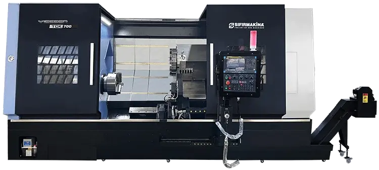 Wiesser TCK700-1500 / 12 inch CNC Torna