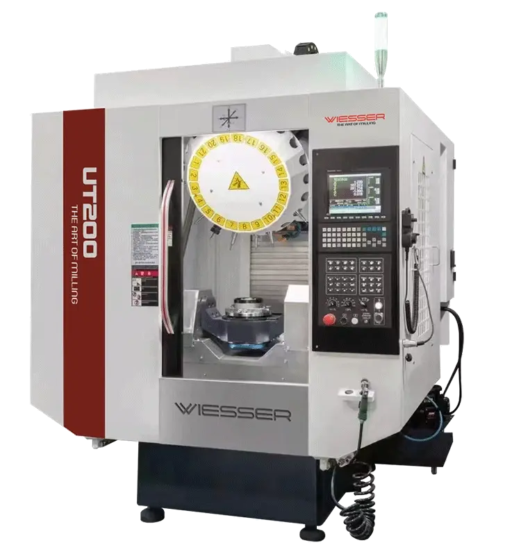 Wiesser UT200 CNC 5 Axis Tapping Center