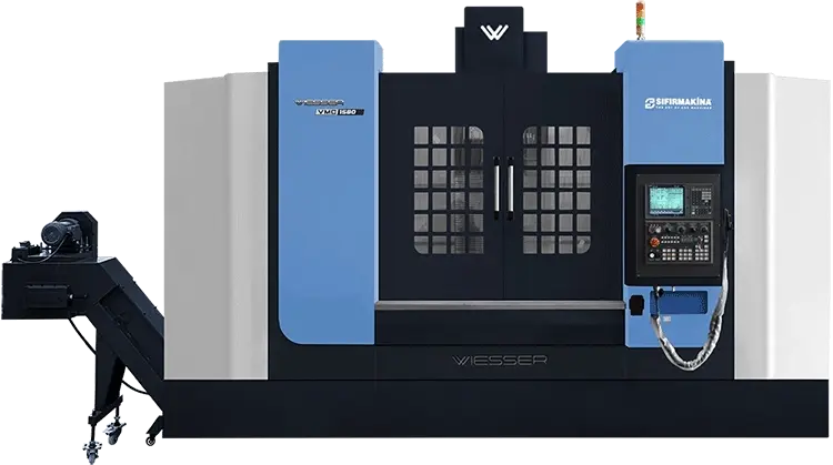 Wiesser VMC1580 CNC Dik İşleme Merkezi