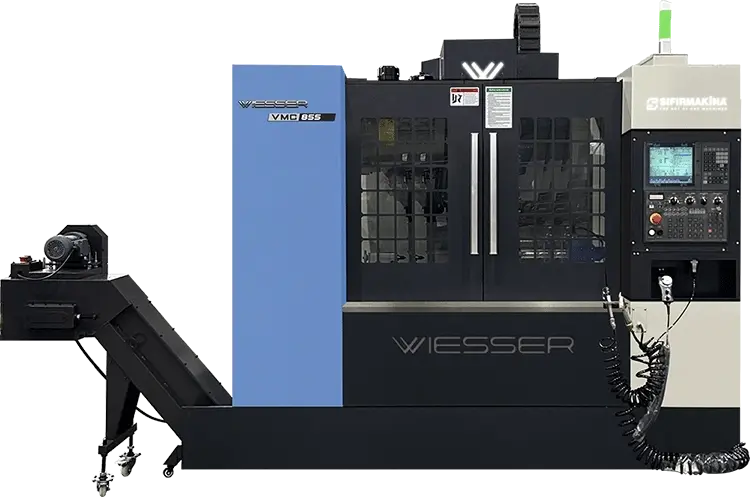 Wiesser VMC855 CNC Dik İşleme Merkezi