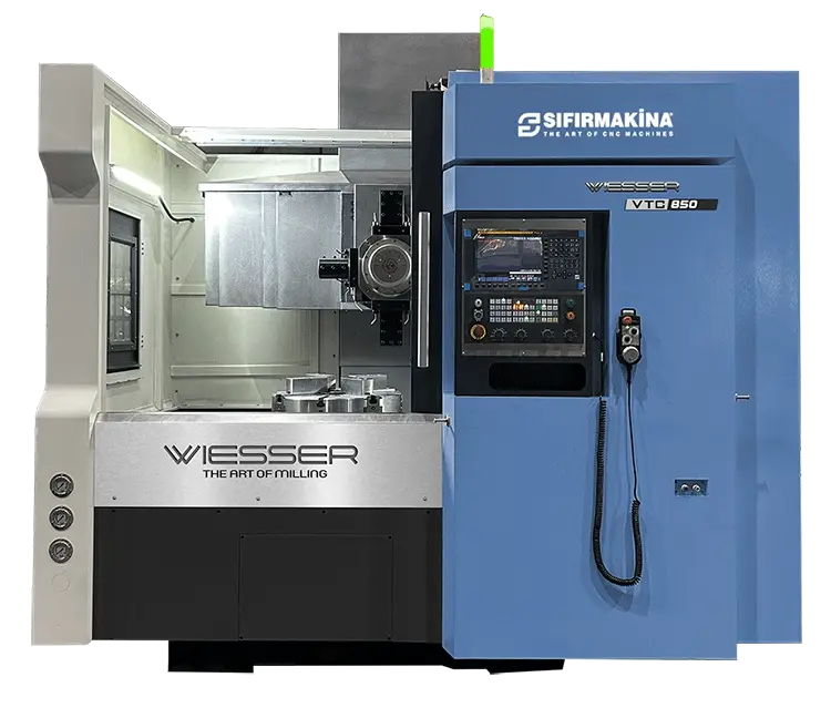 Wiesser VTC850 / 24 inch Вертикальный токарный станок с ЧПУ