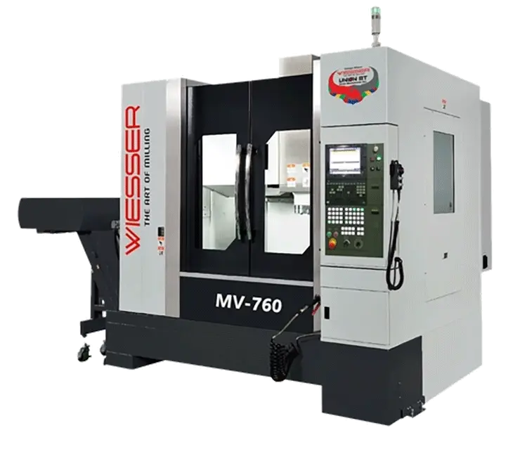 Wiesser MV760P CNC Dik İşleme Merkezi
