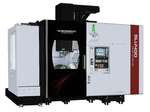 [MAK-Wie-GLU] Wiesser GLU400 CNC 5 Eksen İşleme Merkezi