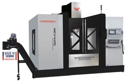 Wiesser MCV-1470 CNC Dik İşleme Merkezi
