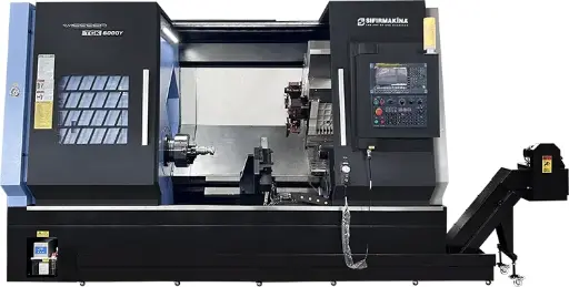 [MAK-Dng-TCK] Wiesser TCK600DY-1450 / Y Axis 12 inch CNC Lathe