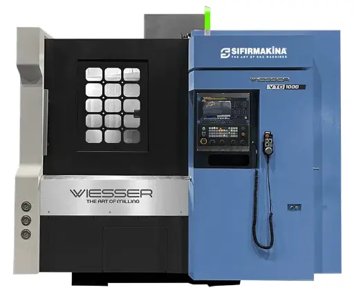 Wiesser VTC1000 / 32 inch CNC Vertical Lathe
