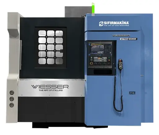 Wiesser VTC1000B / 32 inch CNC Vertical Lathe