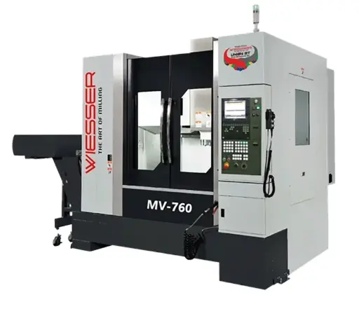 Wiesser MV760P CNC Vertical Machining Center